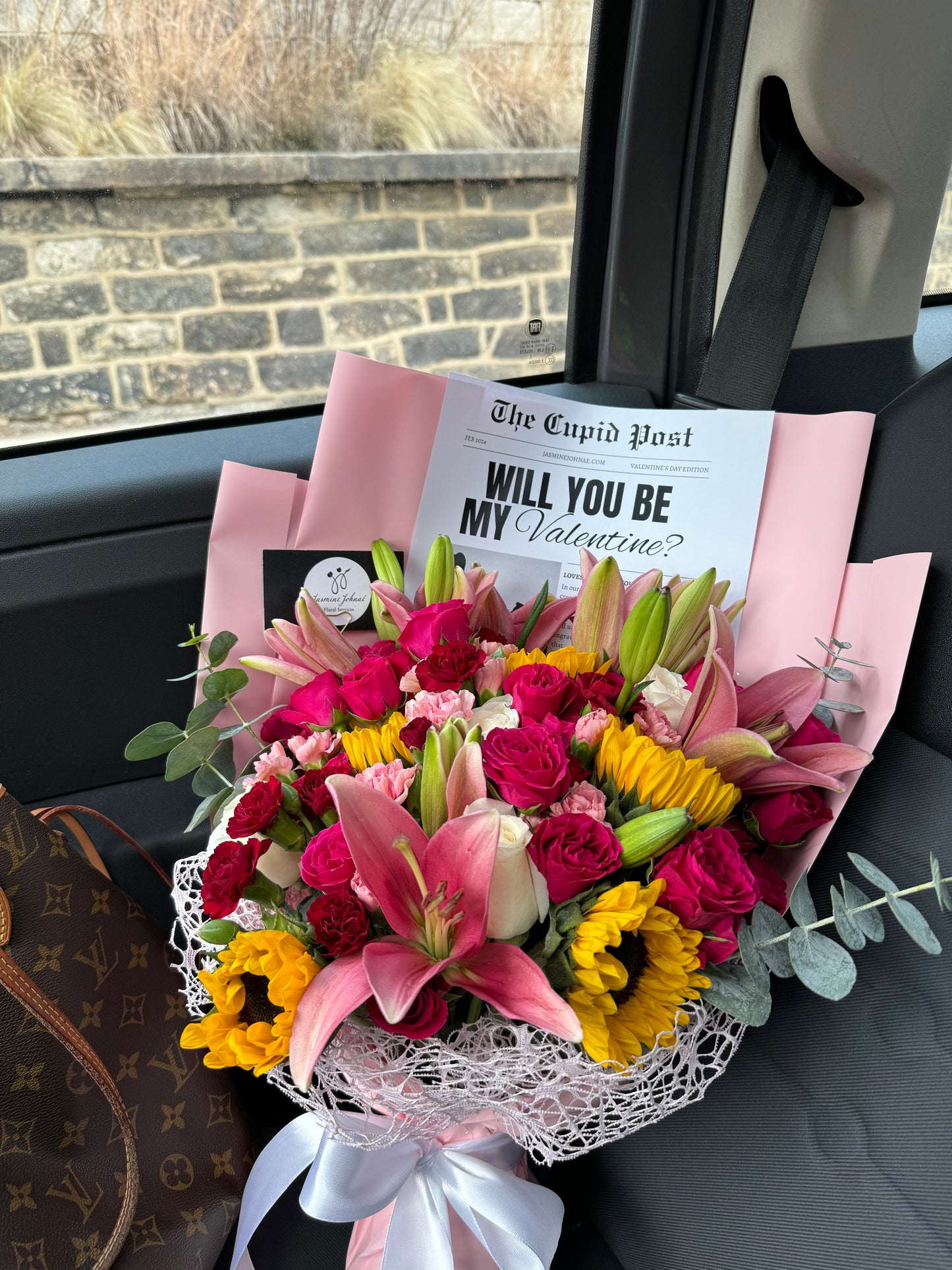 Be Mine? Valentine's Proposal Bouquet
