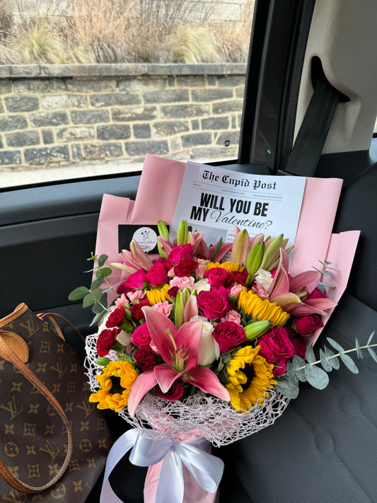 Be Mine? Valentine's Proposal Bouquet