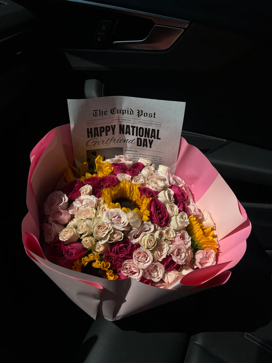 ‘Happy National Girlfriend’s Day’ Bouquet